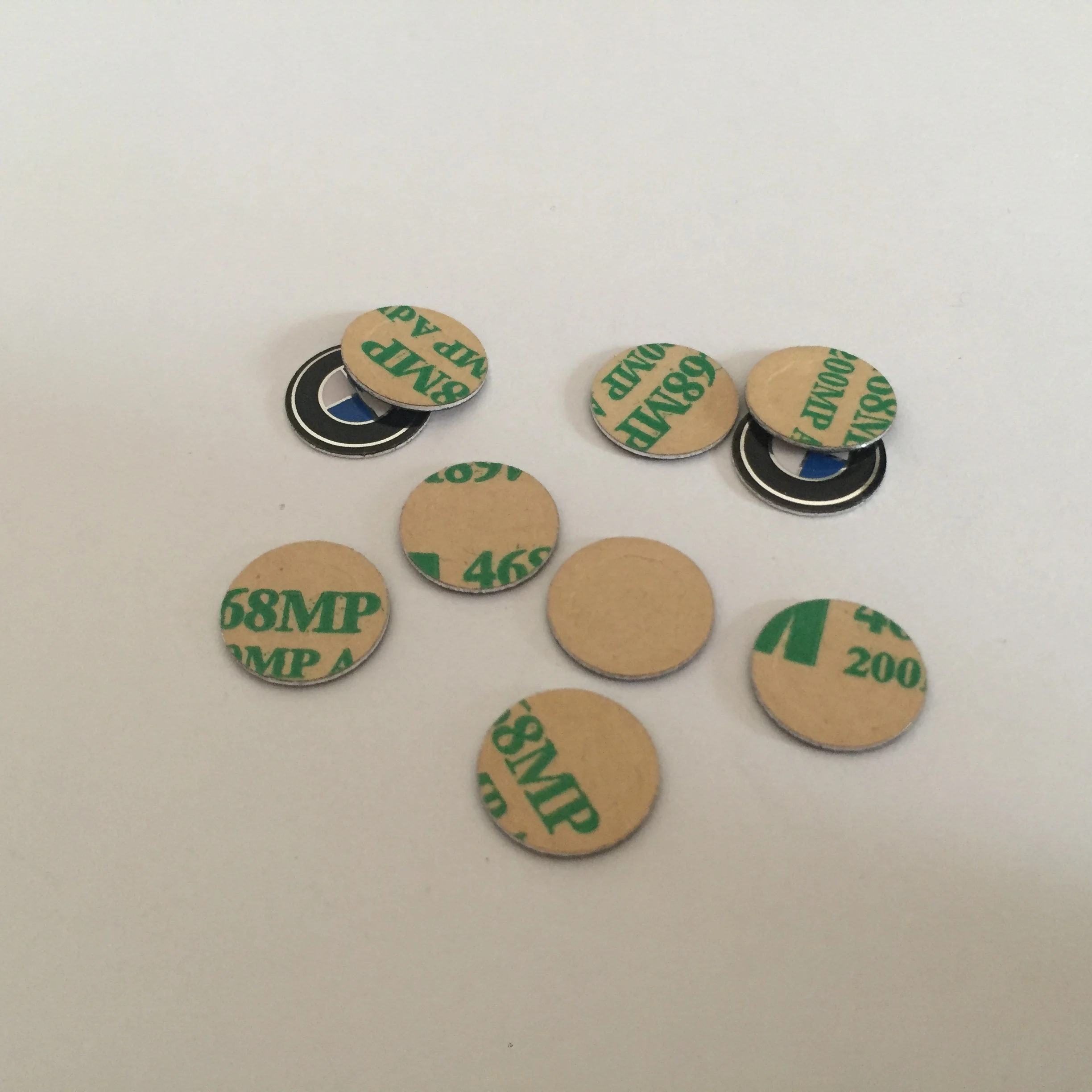 10pcs 11mm blue white logo Car Remote Key Fob Emblem Badge Radio button Sticker Replacement for E46 E39 E36 E60 E90 F30 E53 E34 |