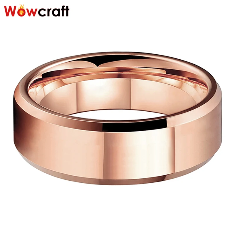 Кольцо из карбида вольфрама для мужчин и женщин обручальное кольцо