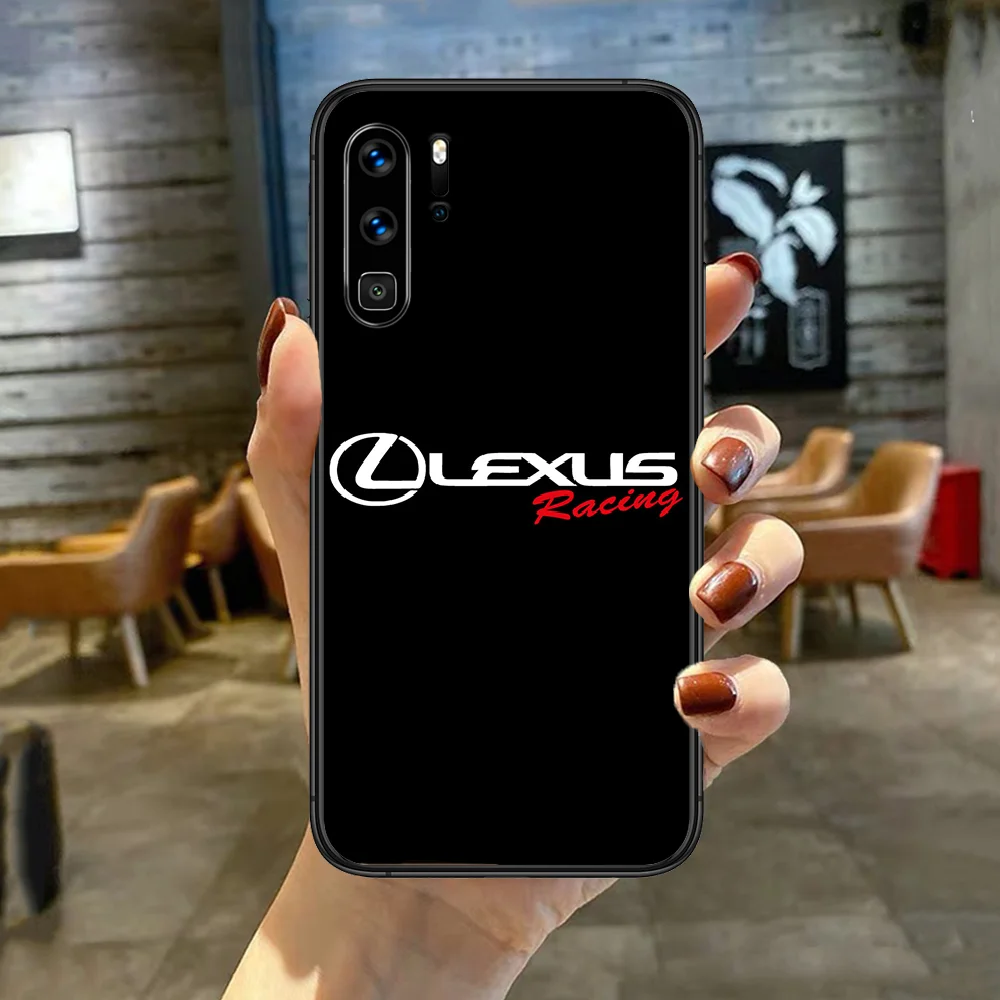 

Luxury Lexus sports cool Car Phone Case Cover For Huawei P Mate Smart 10 20 30 40 Lite Z 2019 Pro Black black Hoesjes Trend