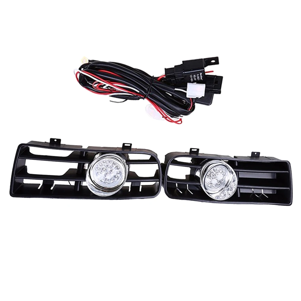 2 шт. Противотуманные фары решетка переключатель ламп жгут проводов