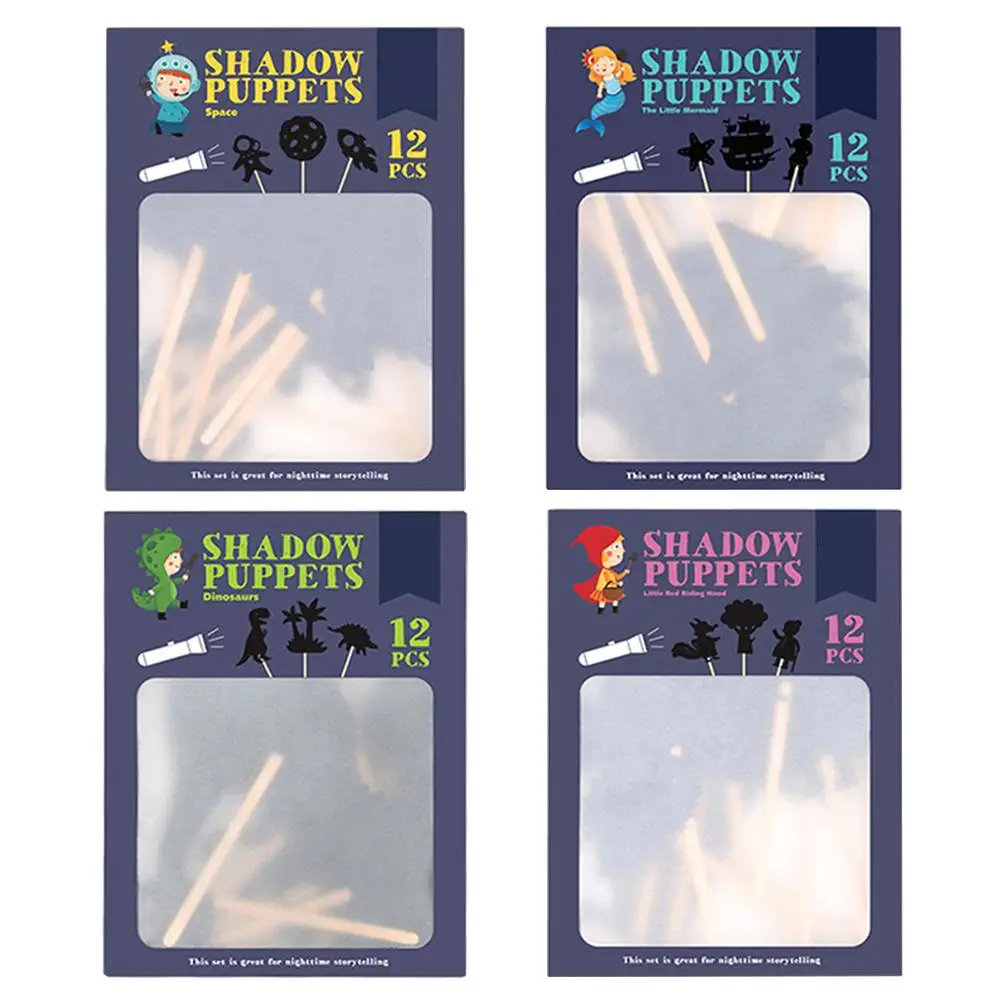 Детские игрушечные куклы тень обучающая игра с силуэтами интересная