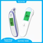 Цифровой инфракрасный термометр BOXYM, медицинский, Бесконтактный, с ЖК-дисплеем