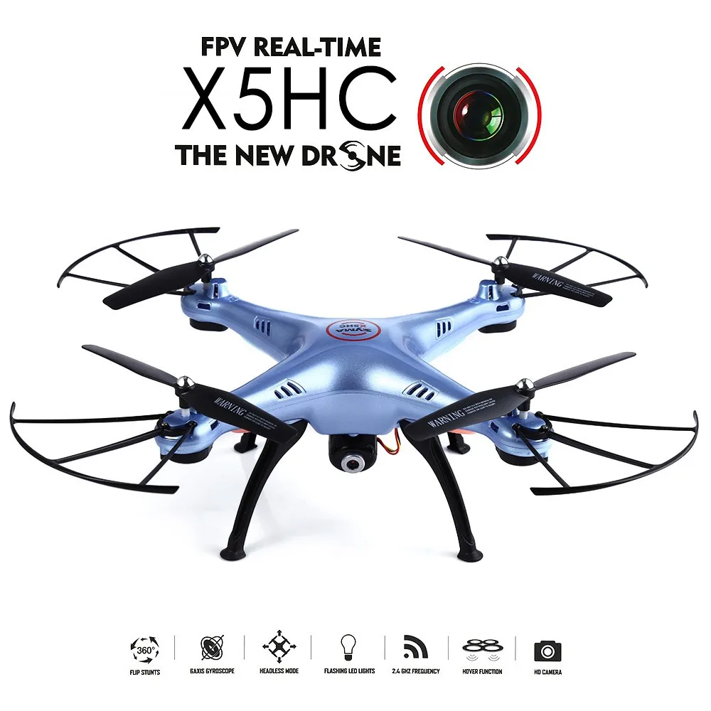 SYMA X5C обновленная версия X5HC 4CH 2 4G 6 осевой Радиоуправляемый квадрокоптер Дрон с