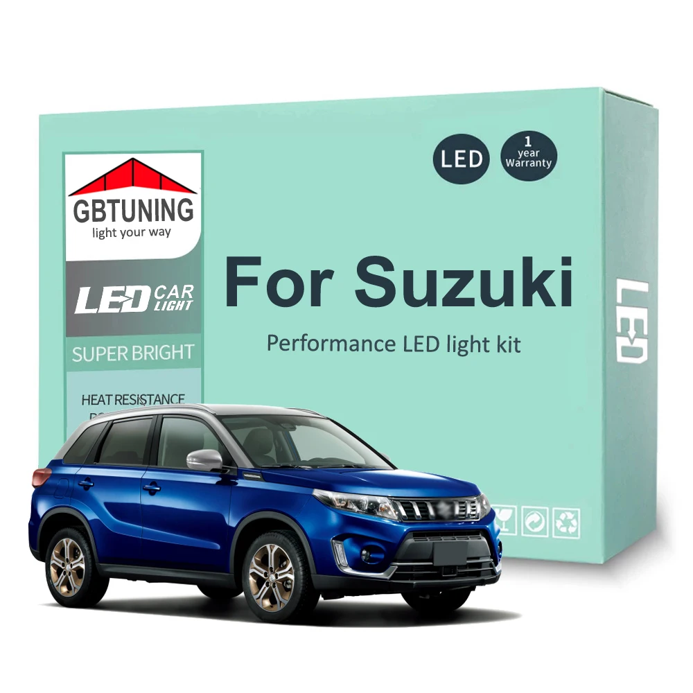 Комплект светодиодных ламп для внутреннего освещения Suzuki Swift Grand Vitara SX4 S-Cross Baleno