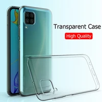 transparent mobile phone cases for huawei y5p y6p y7p y8p 2020 original back cover soft tpu 360 protective shockproof housing