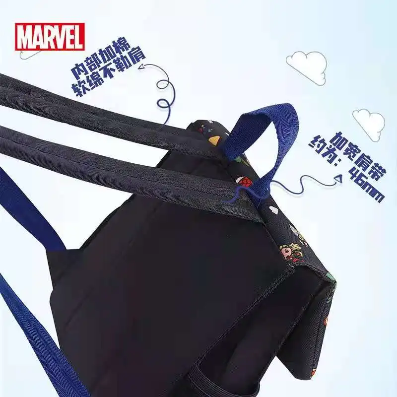 2021 Disney Kindergarten Backpack For Boys Primary School Student Shoulder Orthopedic Bags Spider Man Captain America Mochilas