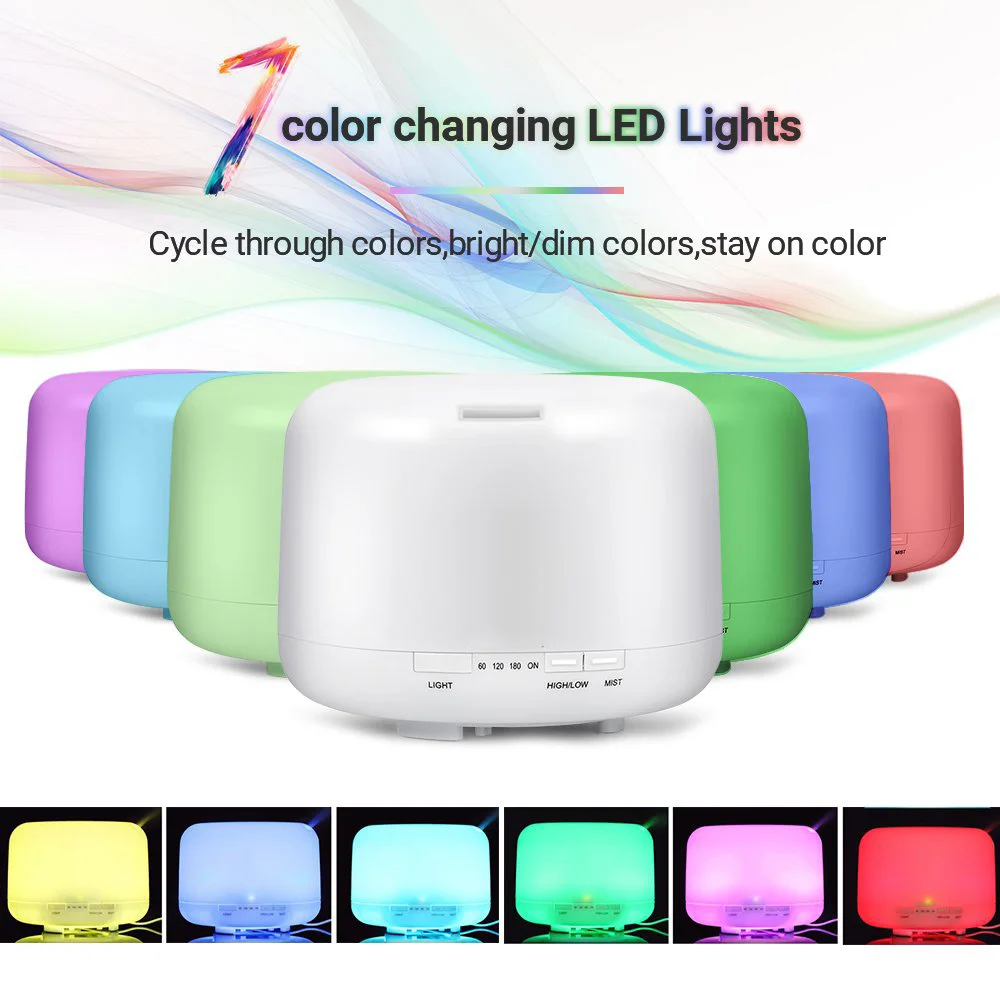 500 мл пульт дистанционного управления диффузор эфирного масла увлажнитель