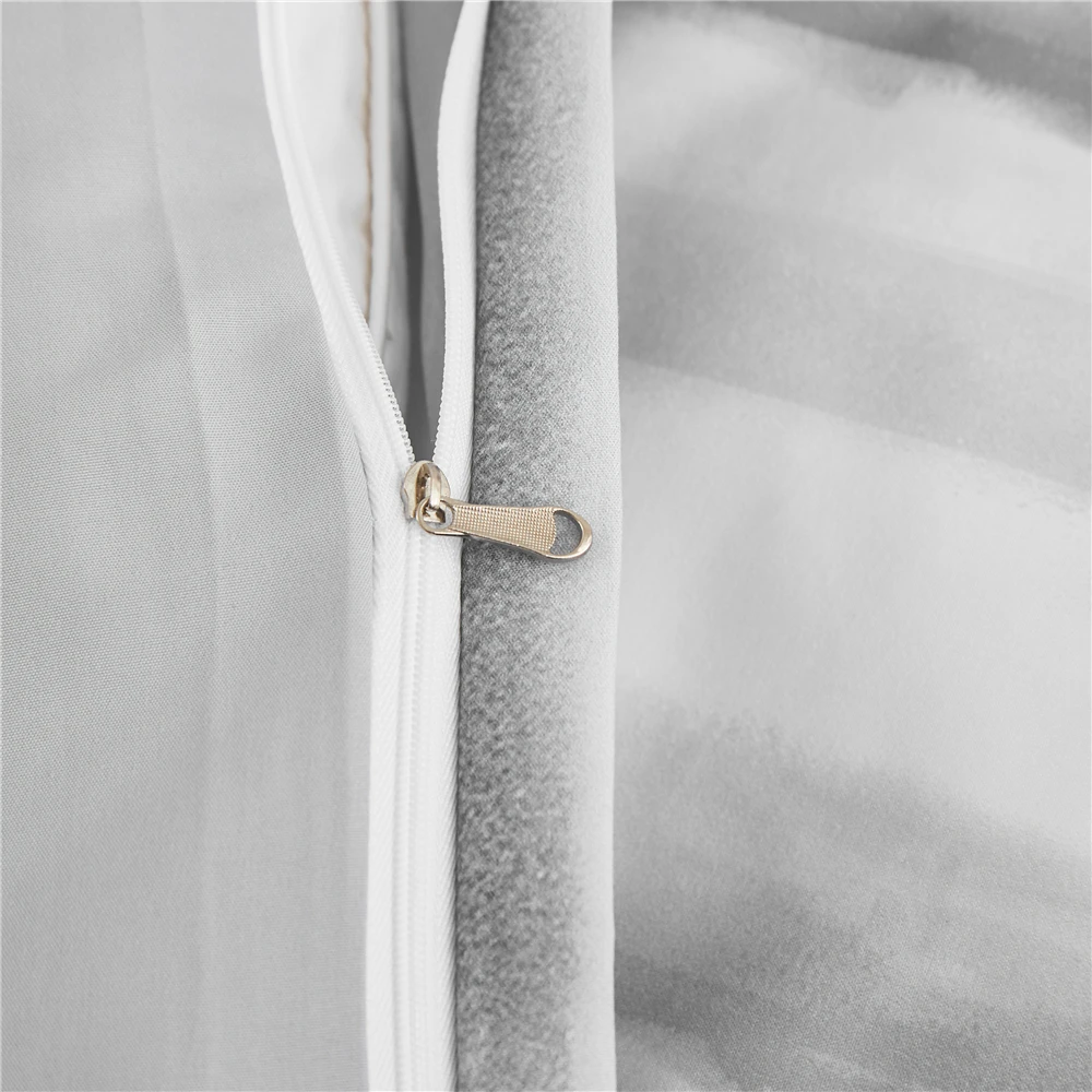 

Striped Watercolor Duvet Cover Set Luxury Bedding Sets 240x220cm Double Queen King White Quilt Cover Pillowcase (No Bed Sheet)