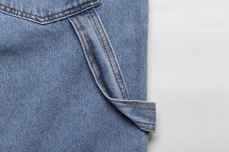 Уличные джинсовые шорты в японском ретро стиле мужские и женские свободные брюки