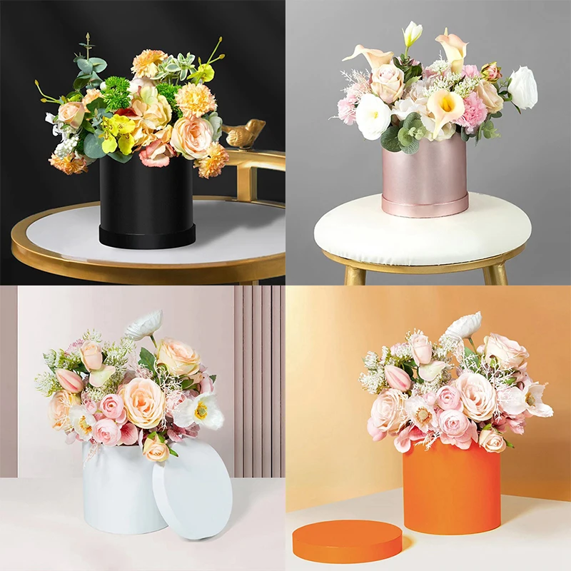 Подарочная коробка мини бумажная упаковка крышка для чехла ведро объятий ваза