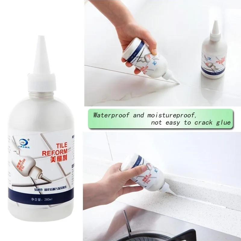 280 мл клей для ремонта плитки Refill Agent эпоксидный водонепроницаемый герметик