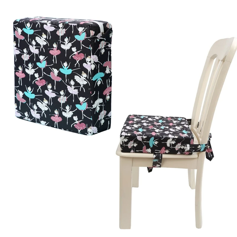 

J60B Kids Increased Chair Pad Removable Cushion Baby Anti-skid Dining Chair Thick Mat