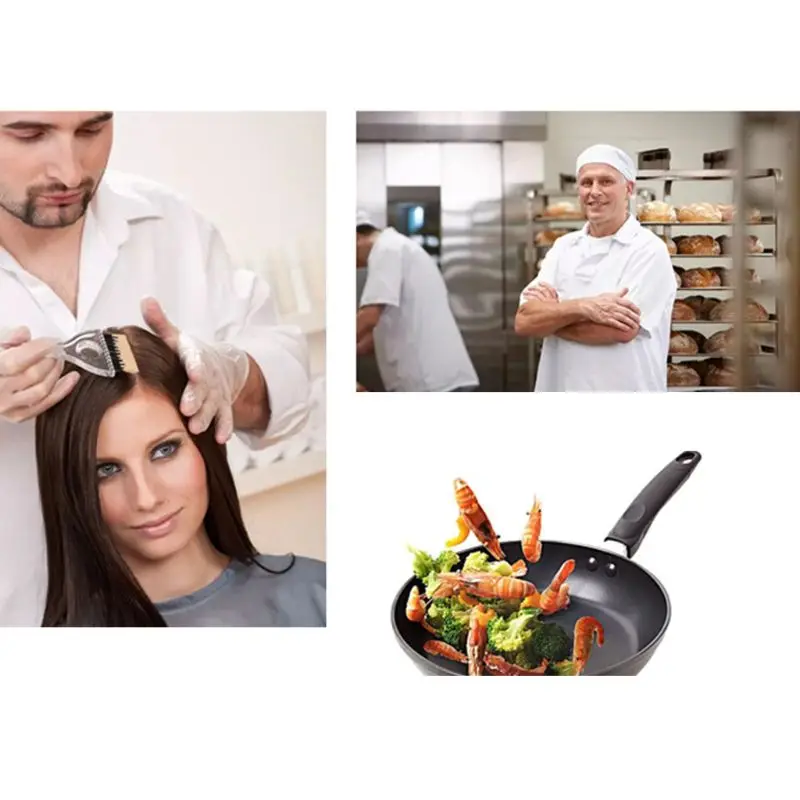 

50pcs Salon Professional Disposable Hair Cutting Hairdressing Hairdresser Haircut Trimmer Barbers Cape Gown