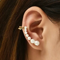 simple pearl stud earrings temperament ear jewelry for women