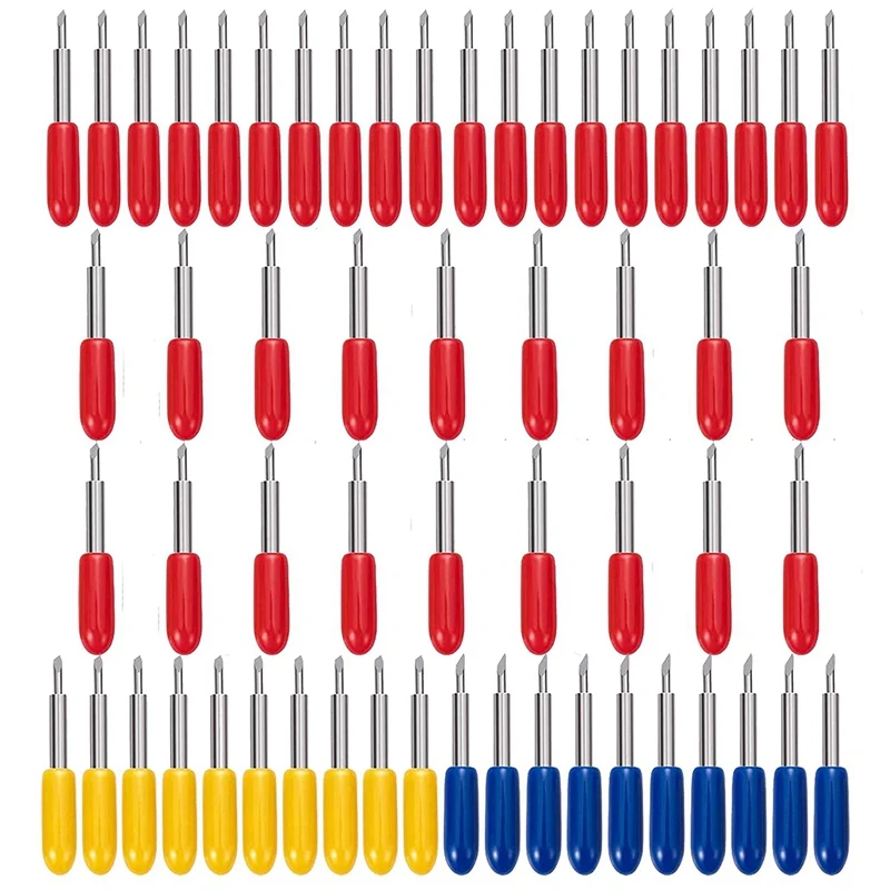 

Fine Point Blades,Deep Point Cutting Blades For Explore Air/Air 2,Vinyl Fabric Cutting Blades 30/45/60°Cutting Blade