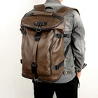 Рюкзак YILIAN мужской из мягкой кожи, двойной рюкзак, большая сумка через плечо, с кисточками и несколькими карманами, стильная повседневная Высококачественная кожа