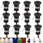 Диммируемый светодиодный мини-светильник, точечный светильник для KTV вечерние чный потолочный светильник для лестницы, дорожки, кабинета, 1 Вт, IP65, 12 В