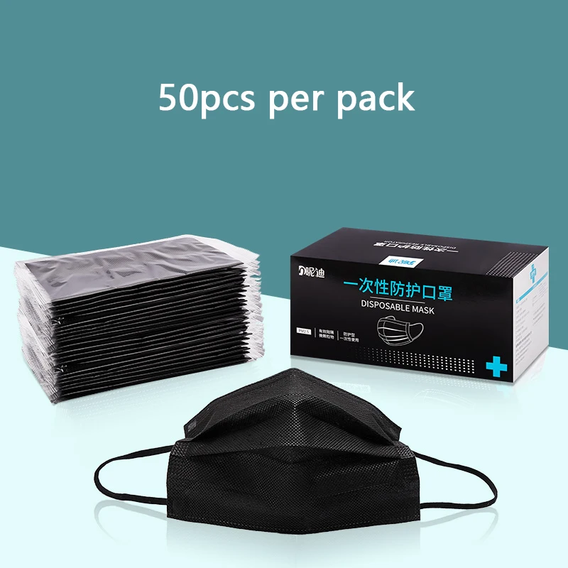 50 шт. одноразовые маски для защиты от пыли | Безопасность и защита