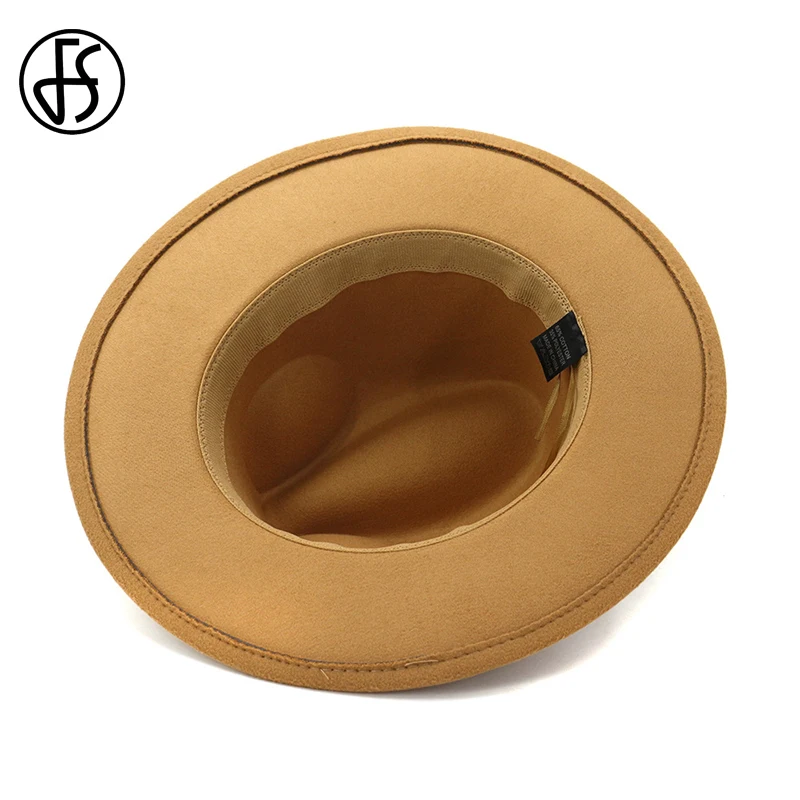 FS шерстяной джазовый фетровая шляпка шерстяная Шапки Повседневное Для мужчин