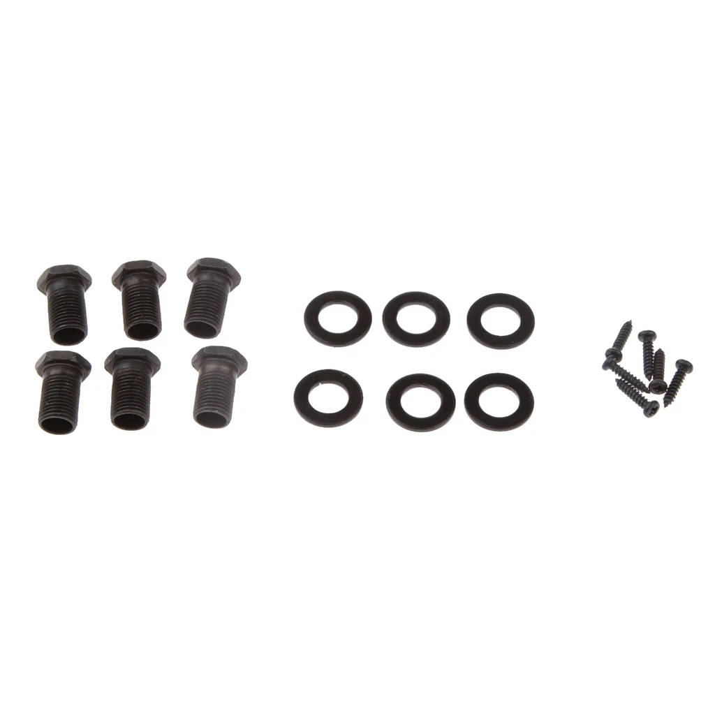 

3R 3L Black Full Closed Tuners Machine Head Set for Acoustic Electric Guitar