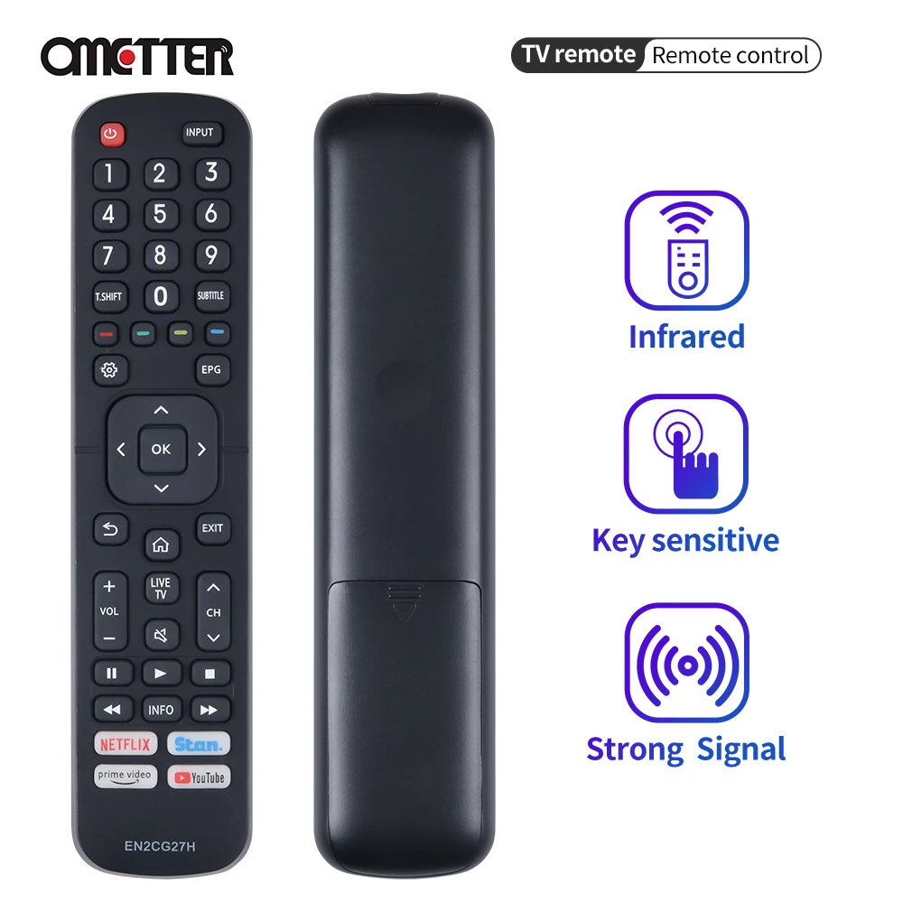 

EN2CG27H Replace For Hisense LED Smart TV Remote Control 43S4 50S5