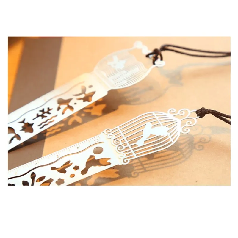 

Metal Bookmark Ruler For Kids Student Gift School Supplies Cute Creative Metal Straight Ruler
