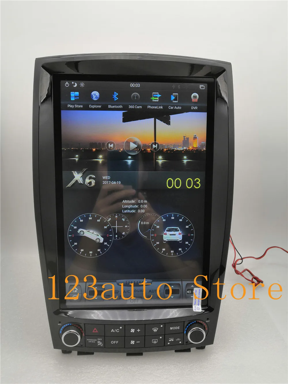 12,1 ''вертикальный Tesla стиль Android 8,1 автомобильный DVD gps плеер для infiniti QX50 QX50L EX25 EX35 2010- Радио Навигация