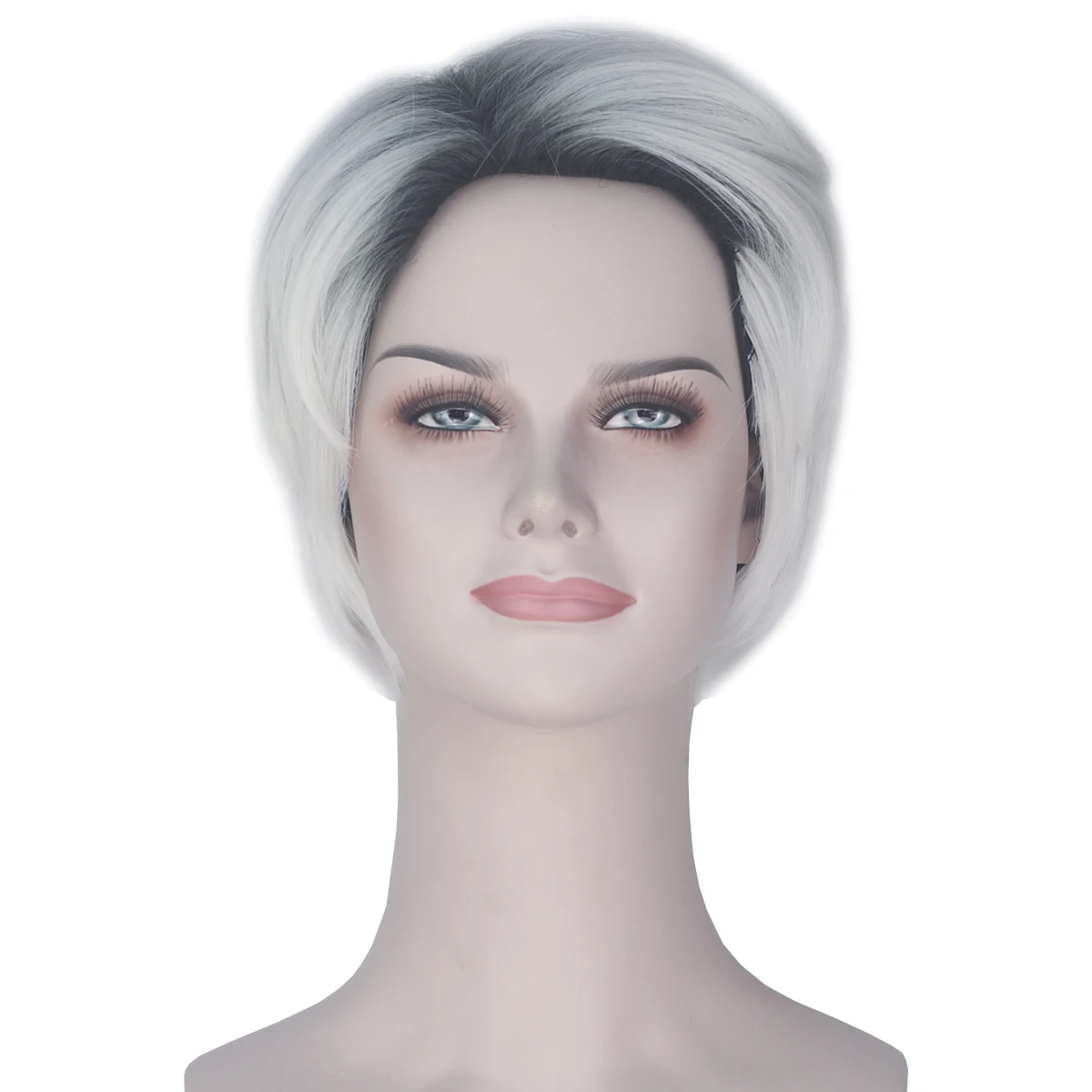 Парики для косплея Икс-мен Ororo munre Storm короткие женские черные и белые прямые