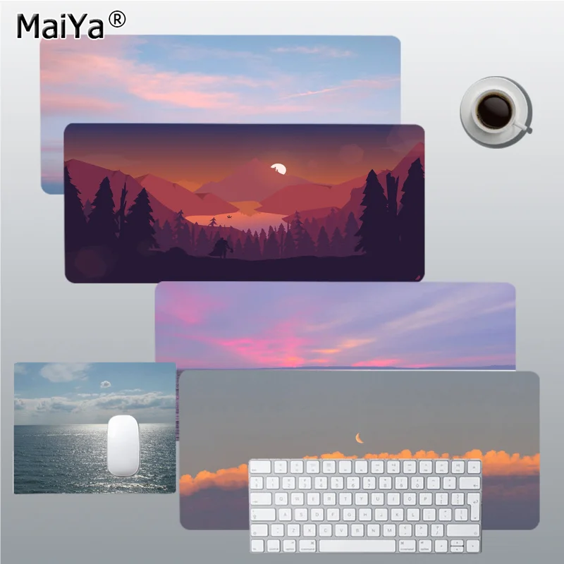 

Landscape Pattern Fashion Gamer Speed Mice Retail Small Rubber Mousepad Size for CSGO Game Player Desktop PC Computer Laptop