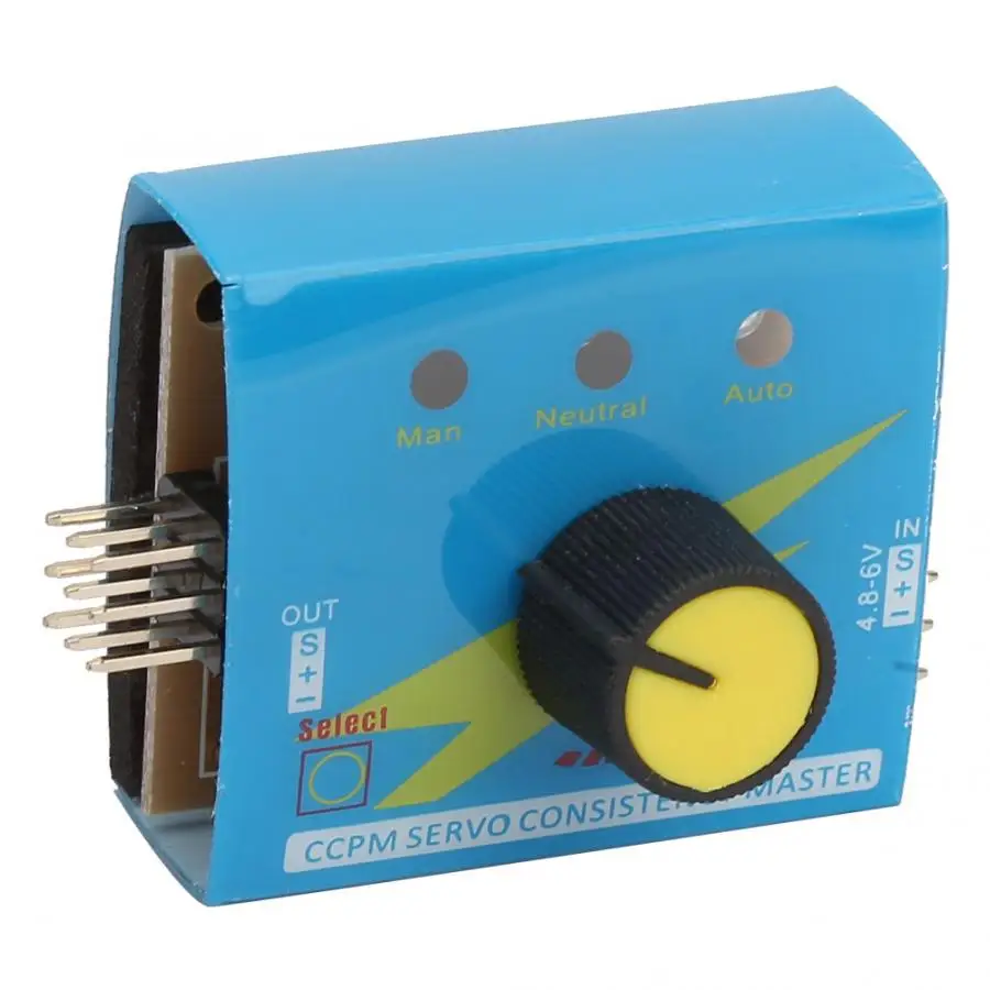 Мульти тестер сервоприводов 3CH ECS consistance Speed Controler Мощный канал CCPM Meter Master Checker RC Dron