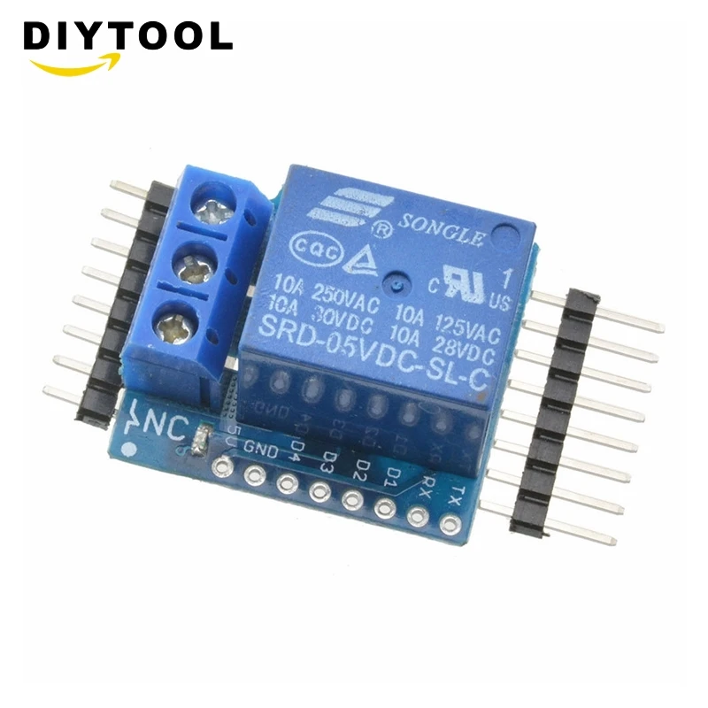 1 канальный релейный щит V2 версия 2 для WEMOS D1 mini ESP8266 WiFi модуль Arduino|Детали и
