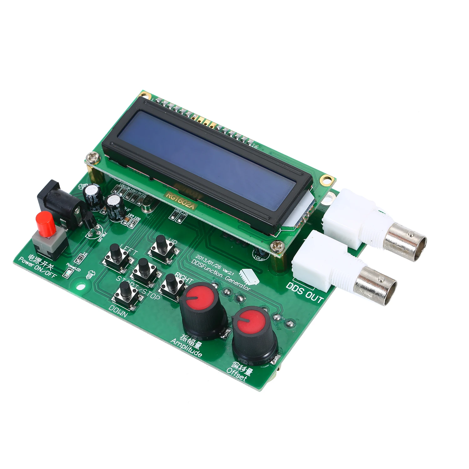 DDS Function Signal Generator Module Sine Square Sawtooth Triangle 1Hz-65534Hz Source Components | Инструменты