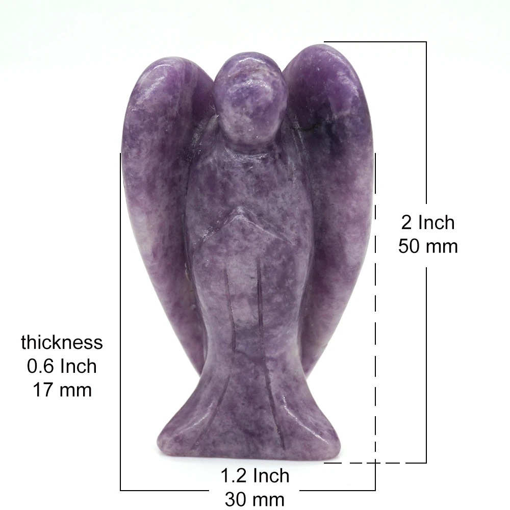 2 &quotАнгел-хранитель фигурка исцеляющий кристалл драгоценный камень статуя Семья