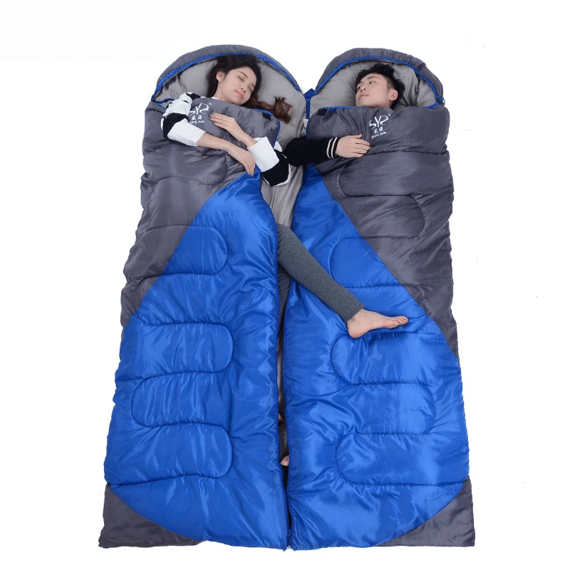 1.6kg Camping Keep Warm Sleeping Bag Portable Travel Envelope Sleep Adult Outdoor Waterproof AA52025 | Спорт и развлечения