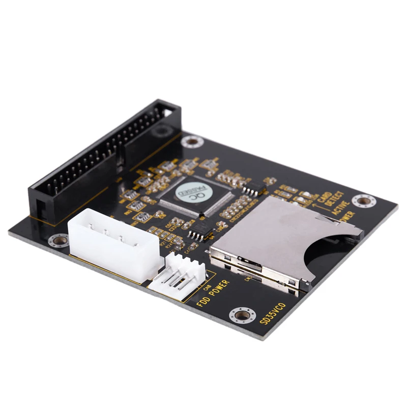 SD SDHC SDXC MMC карта для IDE 40Pin 3 5 дюймовый адаптер | Электроника