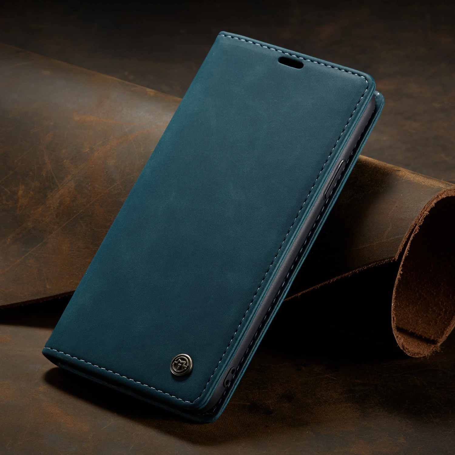 CaseMe Ретро Магнитный флип чехол для iPhone 11 Pro Max роскошный кожаный кошелек подставка