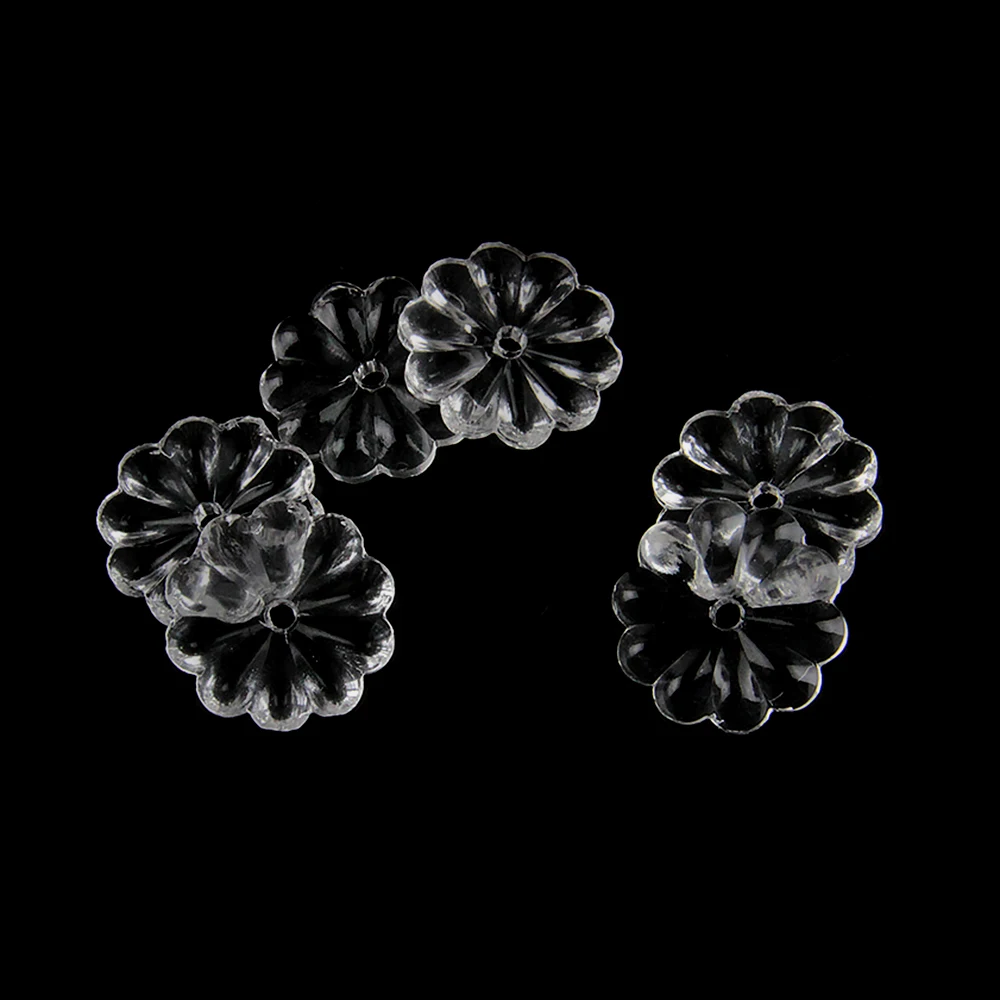 

100pcs/lot 30mm Crystal Chandelier Beads Glass Rosette Flower Beads Crystal Curtain Beads Glass Chandelier Beads