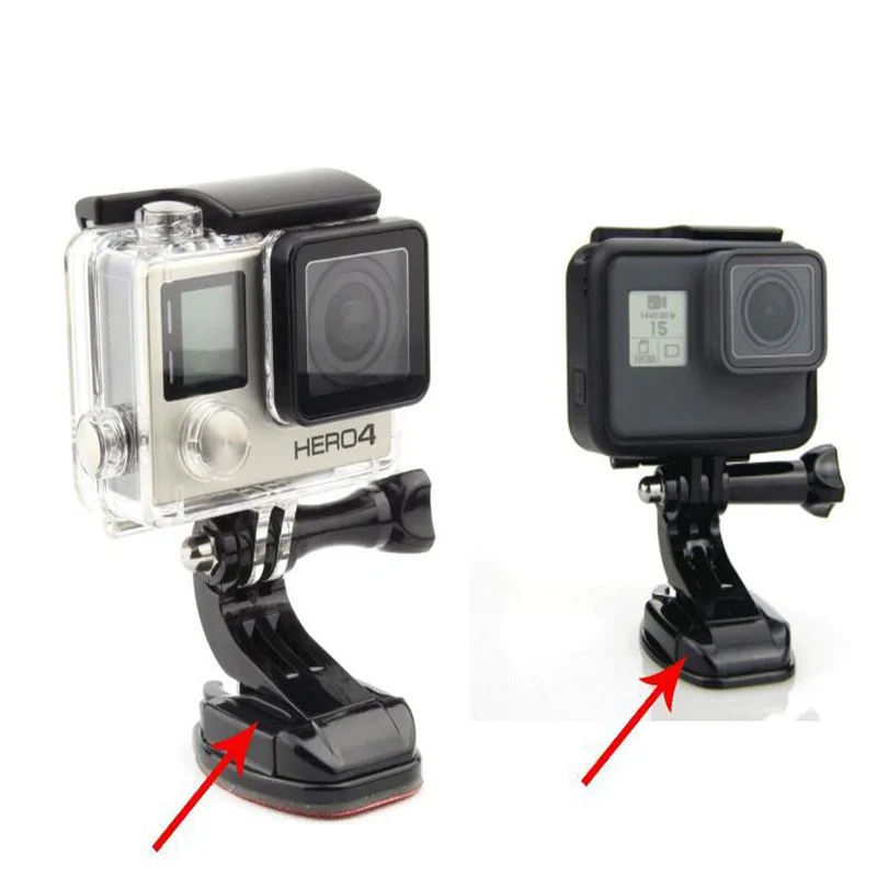 J Hook Buckle Mount 3M Sticker Flat Surface для экшн камер GoPro 8 HERO 7 6 5 Session 4 3 + 2 1 Xiaoyi|Чехлы экшн-камер| |