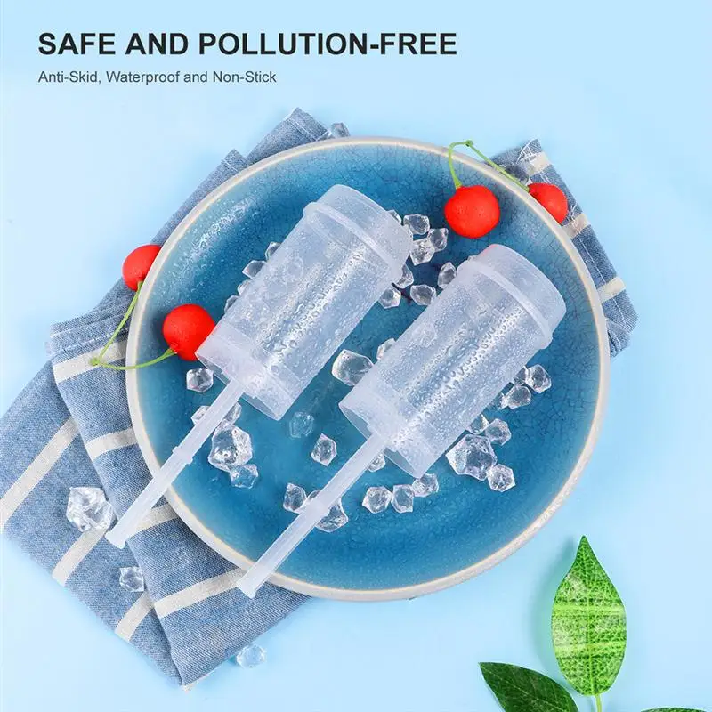 30 шт. круглый пластиковый прозрачный держатель для торта с эффектом пуш ап