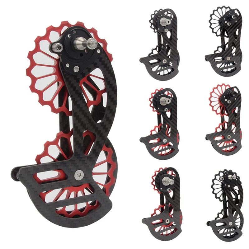 

GOLDIX SD5 Bicycle Carbon Fiber Ceramic Rear Derailleurs Guide Wheel