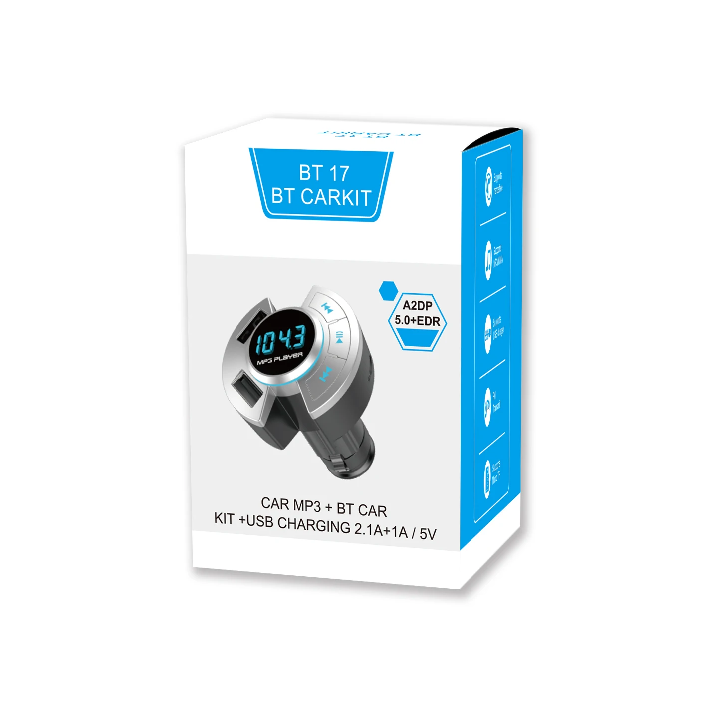 

Цифровой трубчатый дисплей TF/U Disk Sup port s 128 ГБ, USB порт для зарядки 2,1 А, Fm-передатчик, точка памяти и воспроизведение музыки