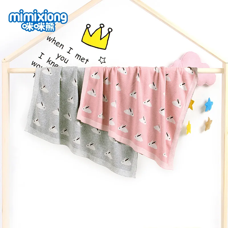

Baby Knitted Cartoon Fleece Blanket Swaddle New Born Kid Boy Girl Pram Cotton Winter Warm Sleeping Bags Fashion Baby Cover Quilt