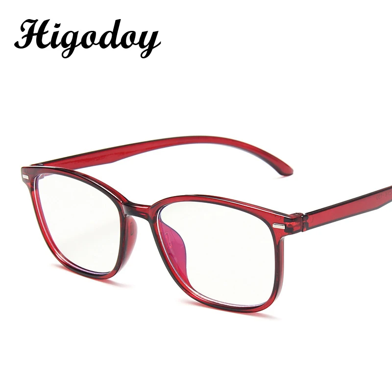 Мужская и женская оправа для очков Higodoy винтажная прозрачная в стиле ретро с