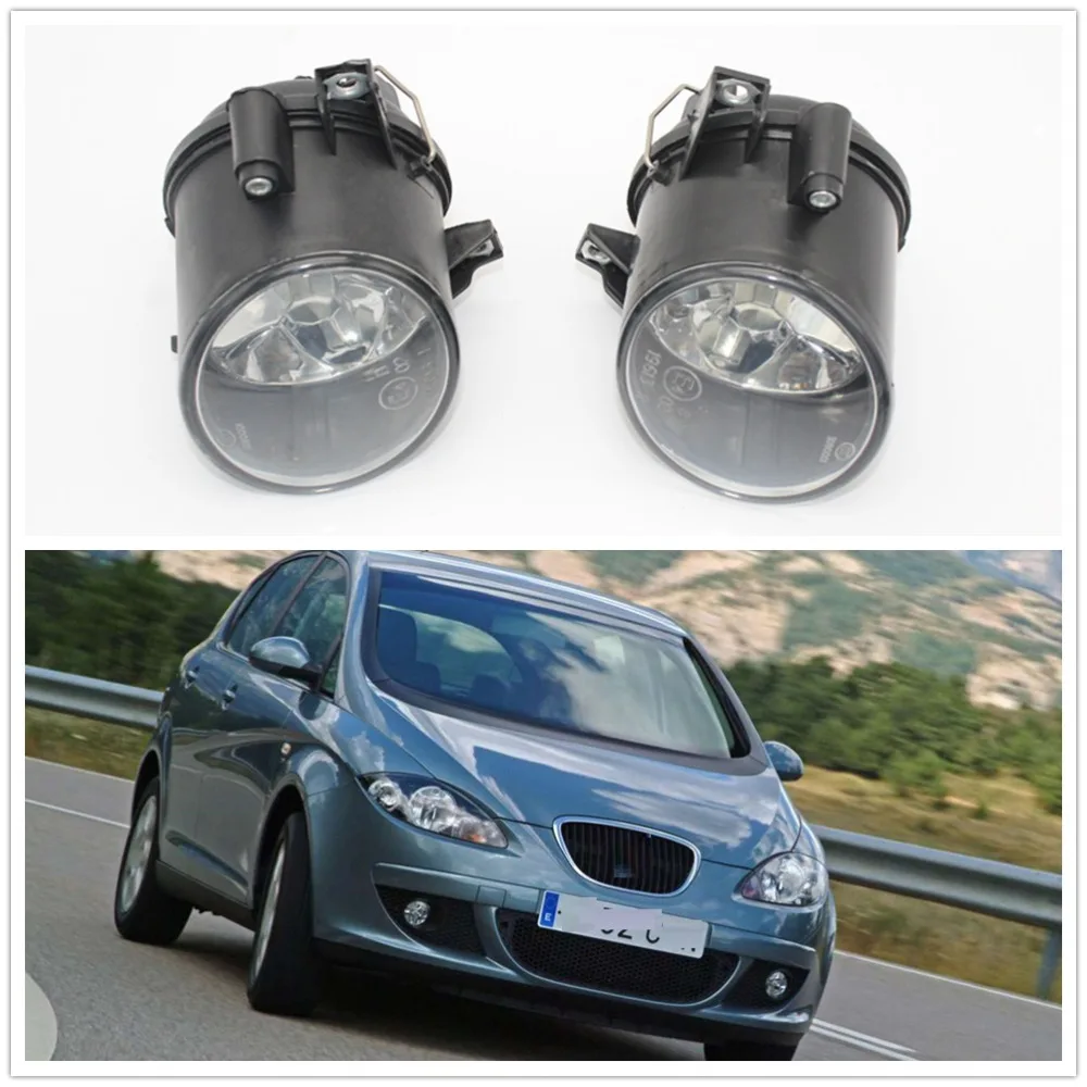 Car Light Left and Right For Seat Toledo 2005 2006 2007 2008 2009 Car-styling Front Bumper Fog Light Fog Light Without Bulbs