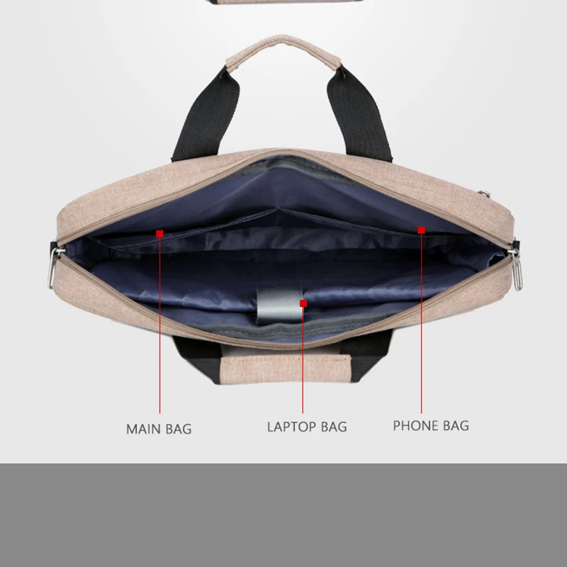 Водонепроницаемый брендовый портфель для мужчин и женщин сумка ноутбука 14 15 6 17