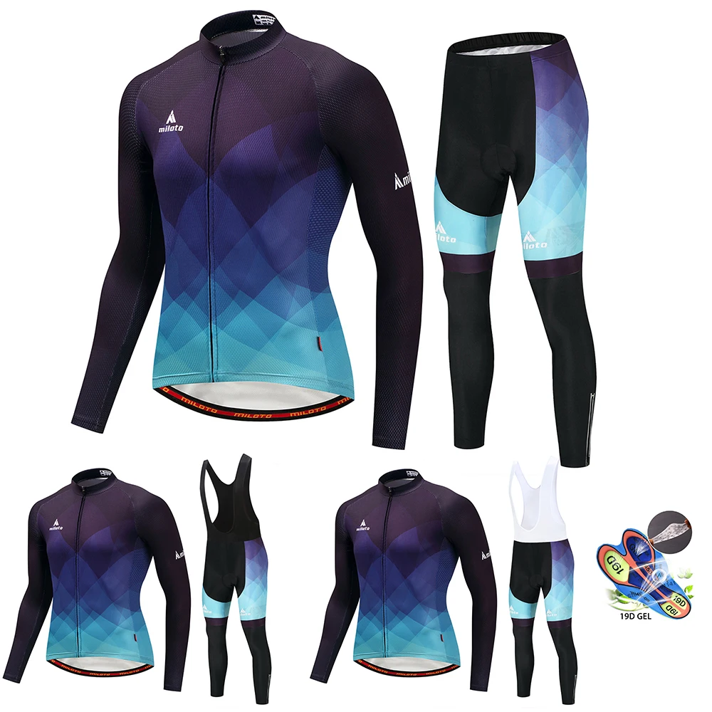 Комплект одежды MILOTO мужской с длинным рукавом Весенняя профессиональная