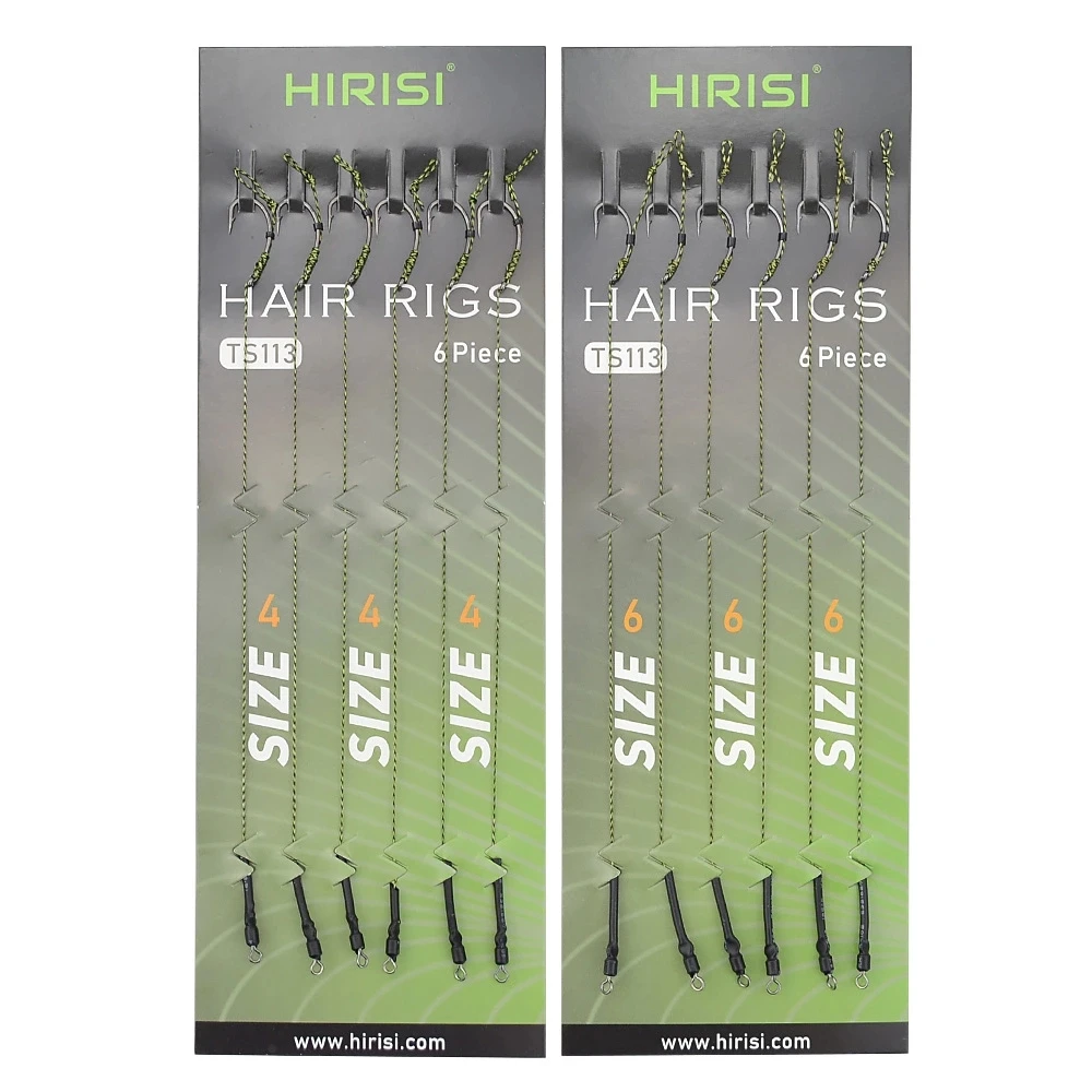 

12pcs Carp Fishing Ready Made Hook Link Tied Rigs Terminal Tackle