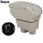 Поворотный подлокотник для Skoda Rapid 2013-2018, центральный контейнер для хранения контента, держатель для чашек для салона автомобиля