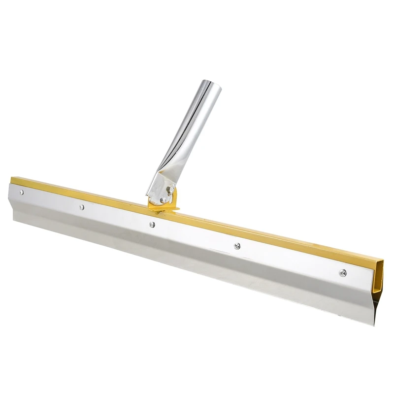 

Stainless Steel Notched Squeegee Epoxy Cement Painting Coating Self Leveling Flooring Gear Rake Construction Tools Part