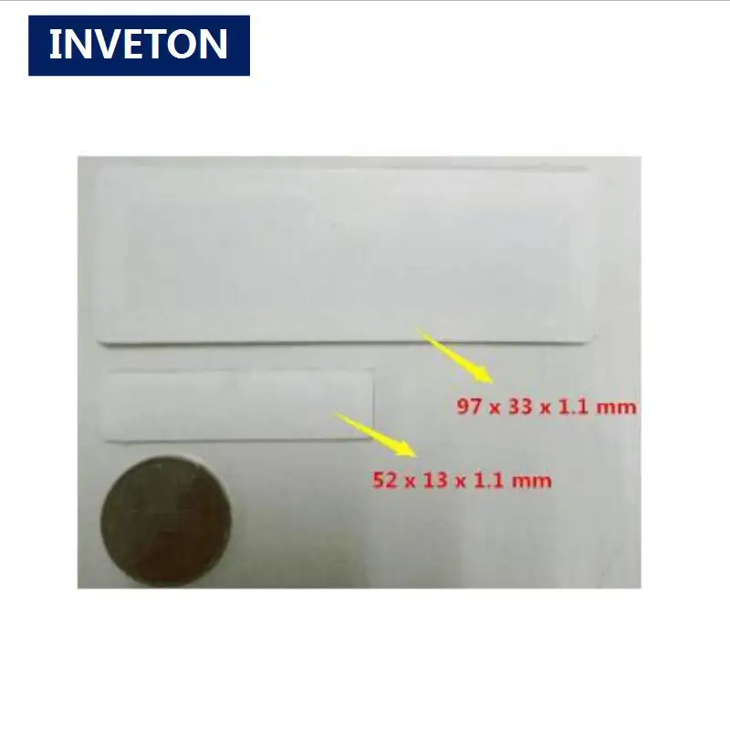 warehouse asset inventory metal products use anti RFID UHF thin Tag gen2 sticker soft printable for computer cans 97*33mm | Безопасность